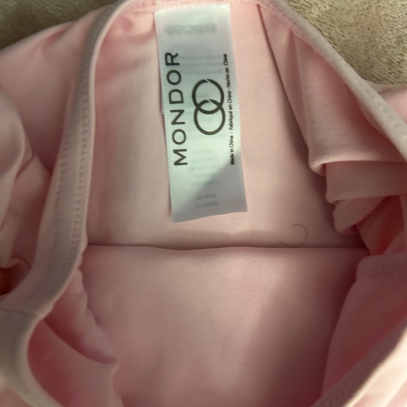 EUC Girls ballet set - Mondor bodysuit, size 8-10, So Danca slippers size 1 M - Picture 2 of 4